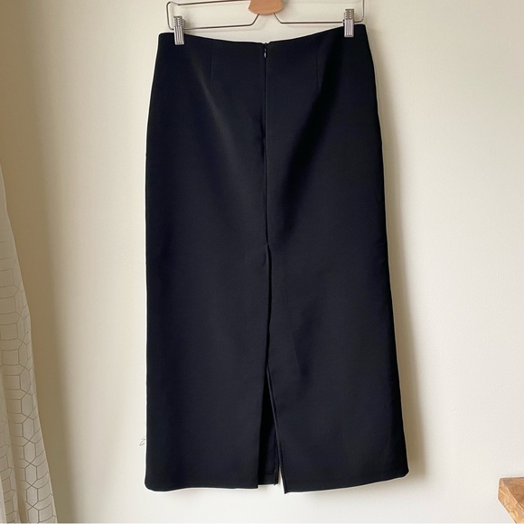 Black straight cut maxi skirt - Picture 12 of 17